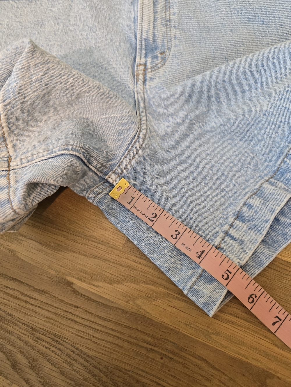 Abercrombie & Fitch Curve Love The Dad Short High Rise 31/12 - Picture 11 of 14